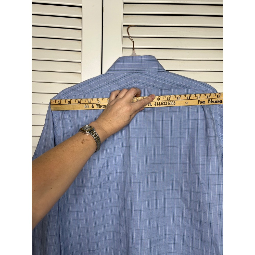 Brooks Brothers Regent 15-35 Old Money Ivy Glen Plaid Non-Iron Supima Shirt - Picture 4 of 6